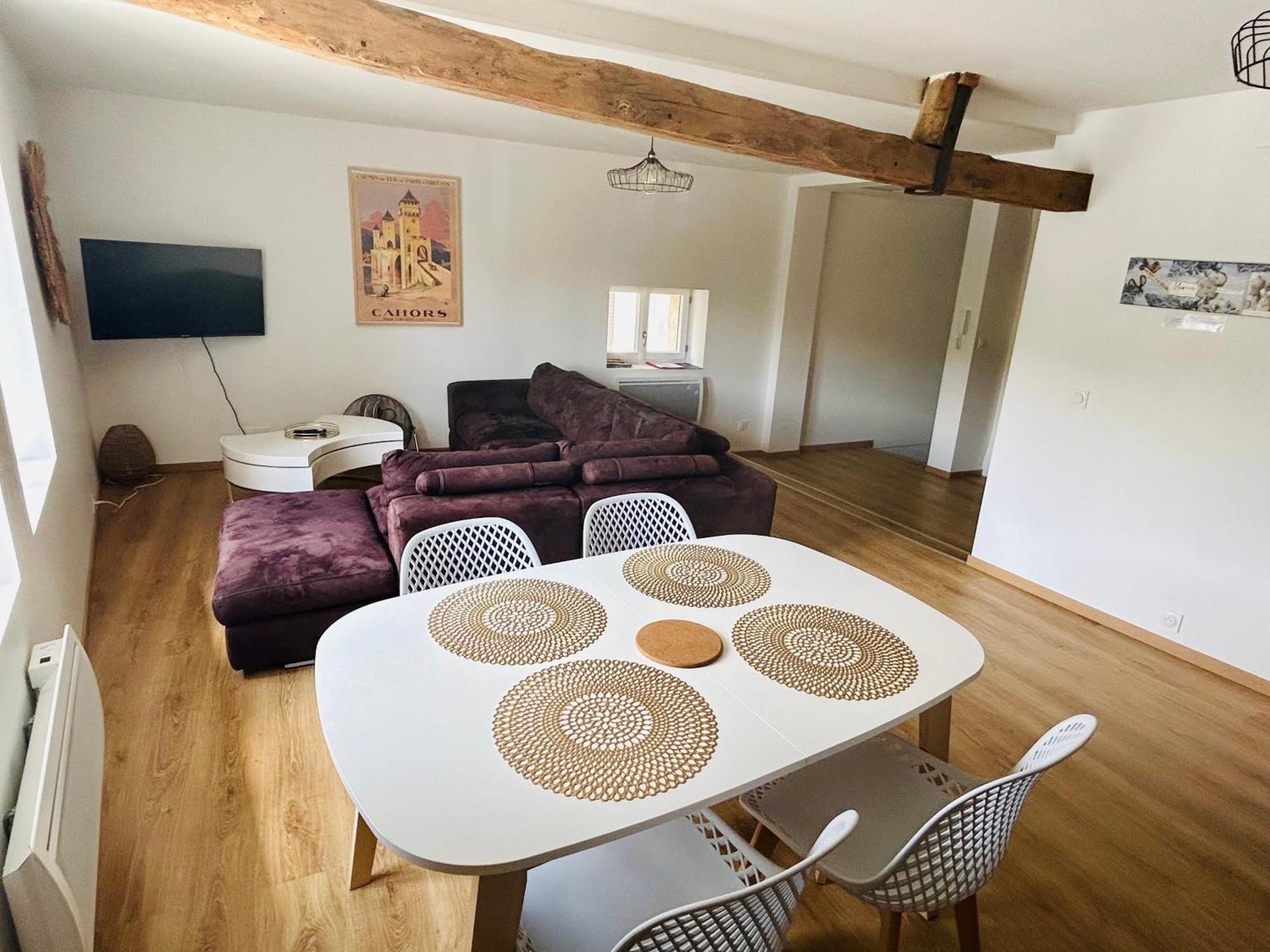 Magnifique Appartement Neuf 70M2 Lumineux Parking Cahors Kültér fotó