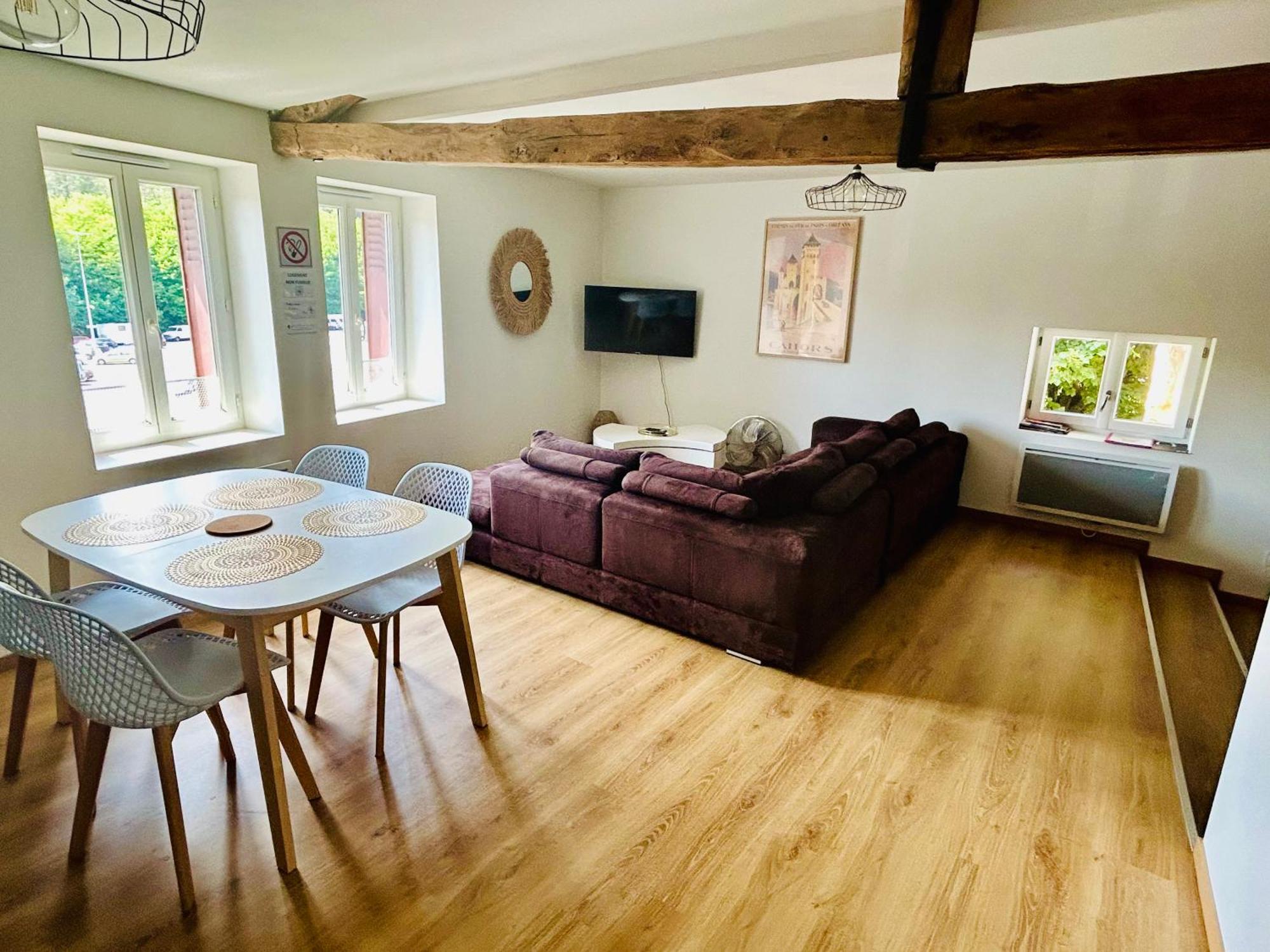 Magnifique Appartement Neuf 70M2 Lumineux Parking Cahors Kültér fotó
